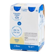 Fresubin Kabi - 【倍力康】1千卡營養品(雲呢拿味)(1箱 4枝)(200毫升) 此日期前最佳：2025年 12月 31日