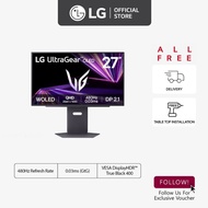 [New] LG 27GX790A-B 27" UltraGear™ QHD OLED Gaming Monitor  | 480Hz Refresh Rate | 0.03ms (GtG)