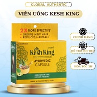 Kesh King Herbal Hair Growth and Loss Reduction Pills, Kesh King Herbal Ayurvedic 30 Pills