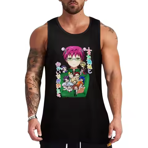 The Disastrous Life of Saiki K Merch Kusuo, Saiki K Merch Kusuo's Dreadful Life Tank Top Classic Fit