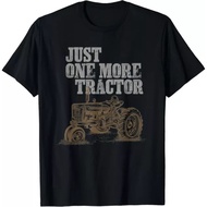 Just One More Tractor - Farmer Fashion T Shirt For Men Retro Style 70s 80s 90s Graphic t-shirt