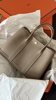 Hermes Garden Party 30 Etoupe 大象灰