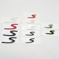 Car Rear S 4 GTS Letter Emblem Tail Door Trunk Sticker Styling Logo Badge For Panamera Macan Taycan 