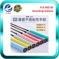 PRIND 9S Badminton Grip 𝗔𝗻𝘁𝗶 𝗦𝗹𝗶𝗽 Overgrip Pelapik Raket Badminton Serap Peluh Tahan Lama EZ