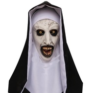 NEW Terror Soul Summoning 2 Nun Mask Halloween Terrifying Nun Grimace Virgin Mary Head Cover Cos Gho