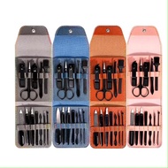 12in1 nail manicure Set wallet model/ wallet menipedi