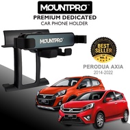 𝗠𝗢𝗨𝗡𝗧𝗣𝗥𝗢™ Premium Dedicated Car Phone Holder Perodua Axia (2014-2022)