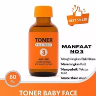 Toner RDL NO 2 dan no 3 Mencerahkan Membersihkan dan Perawatan Wajah COD