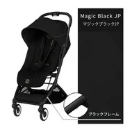 cybes - 日本 2025 新版 Cybex Orfeo 嬰兒車 - Moon Black