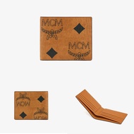 [ทักแชทก่อนสั่ง] MCM แท้💯 Bifold Wallet In Maxi Visetos (Cognac)