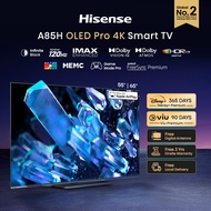 Hisense A85H OLED Smart TV 65 inch | 120Hz | Dolby Vision IQ &amp; Atmos | HDR 10+ | IMAX Enhanced