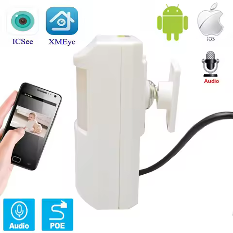 2MP 3MP 4MP 5MP Audio POE Night Vision Mini Ip Camera 940nm Infrared IR Led PIR Style H264 H265 P2P