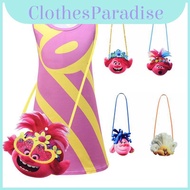 Trolls Sleeveless Costume - Adorable Poppy Design for Girls Ages 2-8 | Party Wear