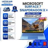 Microsoft Surface Laptop 7 Latest Edition Ultra 7 14th Gen Blue 14" OLED 16GB RAM 8400Mhz 16GB Ai 1T