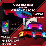 Stoplamp X Case Vario 160 Lazy Rgb Click + Apk 25 Modes 3 In 1