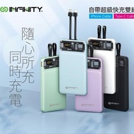 "荃灣門市全新行貨" INFINITY TN12雙線透明充電器