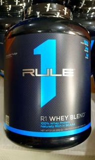 **現貨有售**Rule One Nutrition (R1) Whey Blend Protein 增肌奶粉/混合式乳清蛋白質粉 Chocolate Fudge 5lbs 朱古力軟糖味 5磅