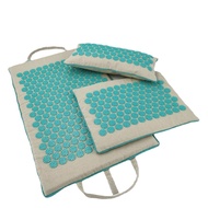 Pillow  Massage Set Mat  Yoga Mat with Handle and Foot Mat Set Acupuncture DNZK