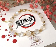 【鬼滅之刃】 宇髄天元 02 | 同人水晶DIY設計手鏈- 客製化禮物