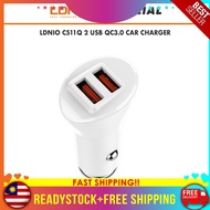 LDNIO C511Q Dual  QC 3.0 Car Charger