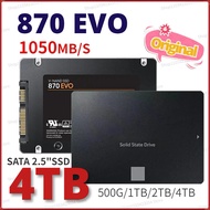 870 EVO SSD 4TB 2TB Internal Solid State Drive Hard Disk SSD 2.5 Inch Sata III 1TB SSD Drive Hard Drive for PS5 Laptop Desktop