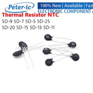(2-10pcs) Thermal Resistor NTC 5D-9 5D-7 5D-5 5D-25 5D-20 5D-15 5D-13 5D-11 Resistor