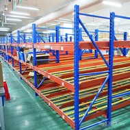 Shelf Fluent Fluent Strip Iron Shelf Loft Shelf Manufacturer Warehouse Wholesale Hunan Roller Wareho