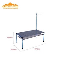 (出租/Rent) Snowline 户外露營枱 四至六人用 Cube Family Table L6 灰色