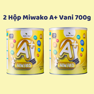Sữa Miwako A+ Hộp 700g Vị Vani Nhập Khẩu Malaysia Sữa Hạt Cho Bé Dị Ứng Đạm Bò - Hỗ trợ phát triển c