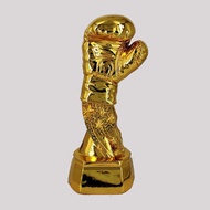 Resin 2 ☆ Gloves Trophy - Figurines Desk Decoration Athlete Craft Commemorative Gifts Bo Sports