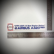 Cutting Sticker AIRBUS A320 NEO CFM