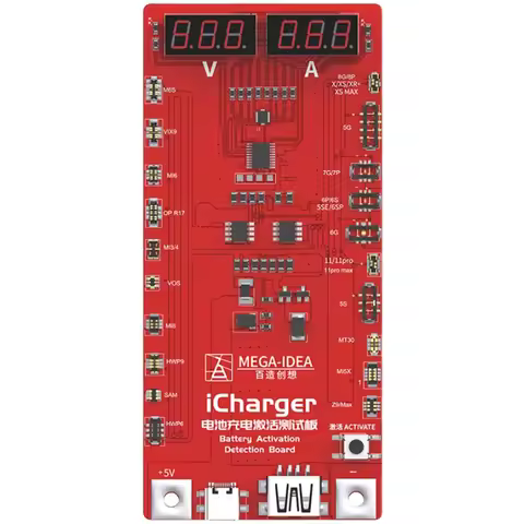 MEGA-IDEA 3.0 Battery Activation Detection Board Tester Quick Charging For iPhone Samsung Android Mo