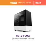 NZXT H510 Flow Mid Tower ATX Case (Matte White | Matte Black)