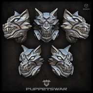 PUPPETSWAR - WOLF HELMETS