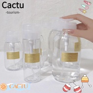 CACTU Refillable Bottles, Travel 150/200/300/500ml Nail Art Press Bottle, 2024 Cleaning Water Portable Nail Polish Removing Makeup Spray Bottle