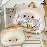bagpack bagpack woman Mori ins Little Lamb Backpack Girl Plush Bread Little Cat Cat Pain Bag Girl Ba