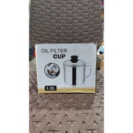 Oil Filter Cup Oil Filter Cup/ 1.3L stainless Steel Oil Pot/