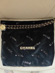 Chanel 22 Velvet Bag Small