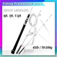 【NYA】6ft/7ft/7.5ft 【45lb/70-200g】 3 Section Portable Medium Surfing Rod Saltwater Fishing Deep Water