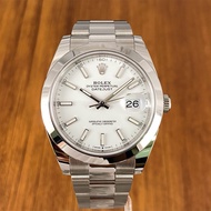 SROLEXE Log Type Series 41mm Stainless Steel Automatic Mechanical Men's Watch m126300-0005