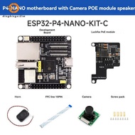 -P4-NANO Development Board +POE Module+Cam+Speaker Kit Dual-Core RISC-V WiFi6 Bluetooth5/BLE RJ45 10