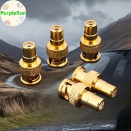 PurpleSun Video Audio AV Cables BNC Male To RCA Female Adapter 75ohm Gold Plated Connector BNC Male 