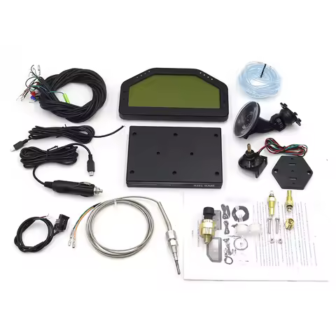 12V Digital Performance Uprate Rally Gauge LCD Display Race Dash Dashboard Sensor with Bluetooth 900