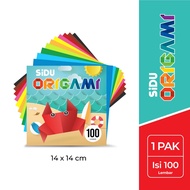 Origami SIDU 14x14 (100 sheets) / SIDU 14x14 folding paper / Origami paper 14x14