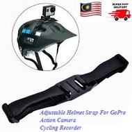 Adjustable Bicycle Helmet Strap For Gopro Sports Camera Cycling Mount Recorder