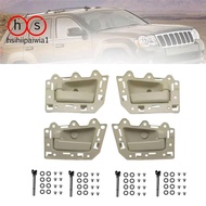 4pcs Inner Door Handle Pull Kit Beige for  Grand  2005-2010 1JV471J3AA 1JV461J3AA 5HR411J3AK 5HR421J