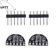 VFTT 2 Sets I2S Microphone Module, High Sensitivity I2S Interface Microphone Module, Electric Compon