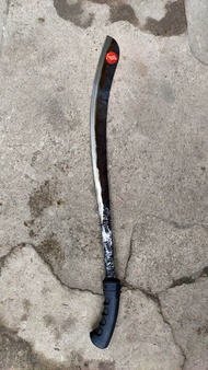 Parang Tebas Bugis Asli Baja Super Tajam