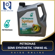 ALL NEW PACKING (4L) Petronas Syntium 800 EU 10W40 SN/CF Semi Synthetic Engine Oil (4L) 10W-40