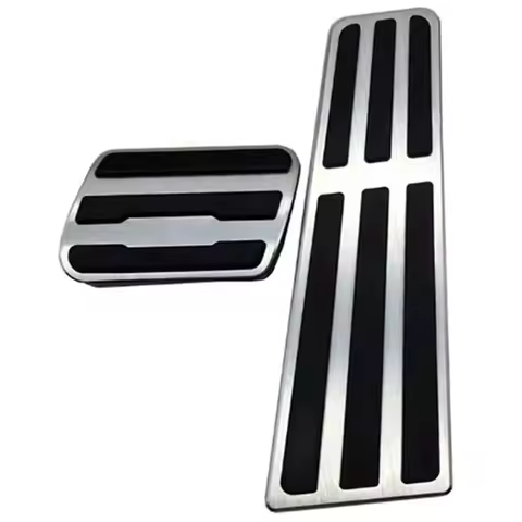 Car Accelerator Brake Pedals Cover Non-Slip Pads Accessories for Porsche 718 911 Panamera Taycan Box